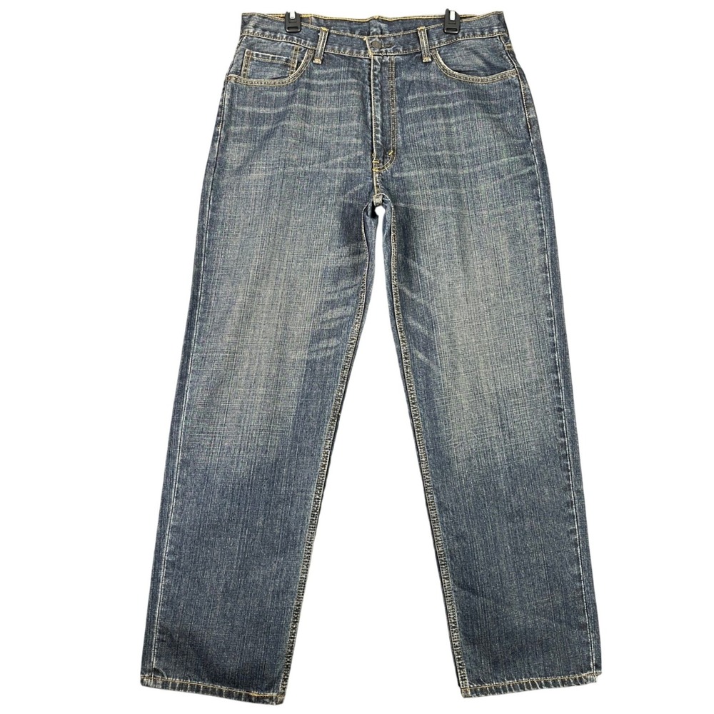 Levis 550 Relaxed Fit Jeans Mens 36x32 Medium Wash Tapered Leg Denim Pants